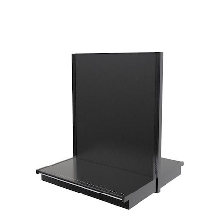 Lozier Gondola Island Display Add-On, Black 48W 60H 25D P465T-AD